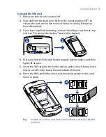 Предварительный просмотр 25 страницы O2 Xda Mantle User Manual