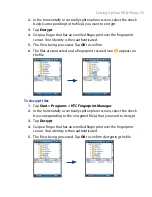 Предварительный просмотр 75 страницы O2 Xda Mantle User Manual