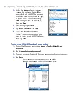 Предварительный просмотр 98 страницы O2 Xda Mantle User Manual