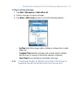 Предварительный просмотр 131 страницы O2 Xda Mantle User Manual