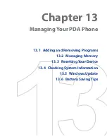 Предварительный просмотр 211 страницы O2 Xda Mantle User Manual