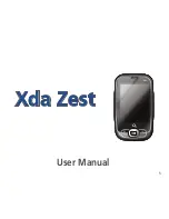 Preview for 1 page of O2 Xda Zest User Manual