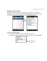 Предварительный просмотр 113 страницы O2 Xda User Manual