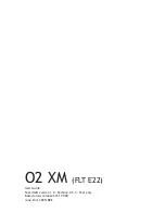 Preview for 2 page of O2 XM User Manual