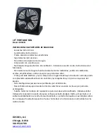 Preview for 3 page of O2cool FD10001 User Manual