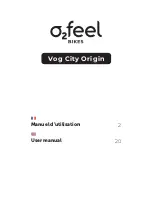O2Feel Bikes Vog City Origin User Manual preview