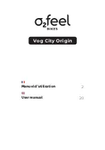 Preview for 1 page of O2Feel Bikes Vog City origin User Manual