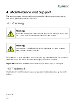 Preview for 21 page of O2matic HOT 100 End User Manual