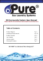 O3 Pure G3 User Manual preview