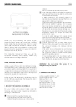 Preview for 20 page of O3 WASH3R User Manual