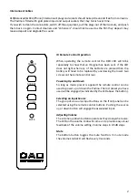 Preview for 4 page of OAD Ultrafidelity Padma Owner'S Manual