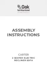 Preview for 5 page of Oak furnitureland CARTER Assembly Instructions Manual