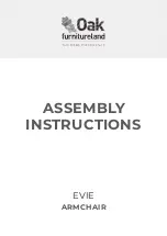 Oak furnitureland EVIE Assembly Instructions Manual preview