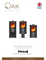 Oak Stoves ZETA10L, ZETA10P, ZETA10C Operation & Installation Manual preview