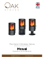 Oak Stoves ZETA5PW Operation & Installation Manual preview