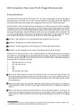 Preview for 3 page of OAK Root-Lever Pro User Manual And Assembly Instructions