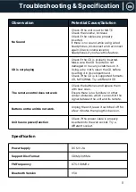 Preview for 11 page of Oakcastle HIFI300 User Manual