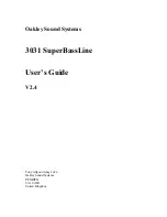 Oakley 3031 SuperBassLine User Manual preview