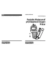 Preview for 1 page of Oakton 35632-Series Operating Instructions Manual