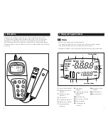 Preview for 3 page of Oakton 35632-Series Operating Instructions Manual