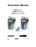 Предварительный просмотр 1 страницы Oakton Ion 6+ Instruction Manual