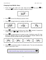 Предварительный просмотр 11 страницы Oakton Ion 6+ Instruction Manual