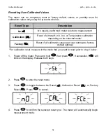 Предварительный просмотр 12 страницы Oakton Ion 6+ Instruction Manual