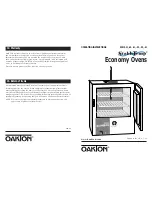 Preview for 1 page of Oakton StableTemp Operating Instructions Manual