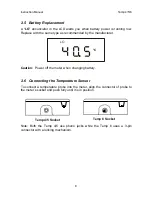 Preview for 8 page of Oakton Temp 4/5/6 Instruction Manual