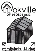 Oakville OF-95OS05 8x12 Manual preview