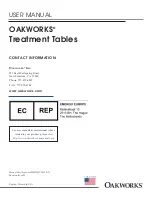 Preview for 16 page of OAKWORKS Seychelle Series User Manual