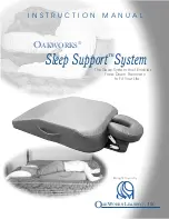 OAKWORKS Sleep Support System Instruction Manual preview