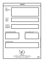 Предварительный просмотр 24 страницы O&O ASX03I Installation And Operation Manual