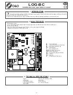 Предварительный просмотр 11 страницы O&O LOG-BC Installation And Operation Manual