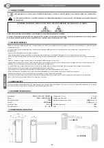 Preview for 14 page of O&O NIGHT&DAY 35 Xtreme Instructions For Installation, Use And Maintenance Manual