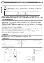 Preview for 4 page of O&O NIGHT&DAY.6 Instructions For Installation, Use And Maintenance Manual