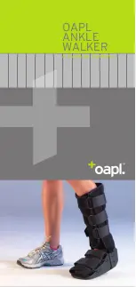 Предварительный просмотр 1 страницы OAPL Ankle Walker A Manual For Patients