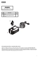 Preview for 2 page of Oase 280 Operating Instructions Manual