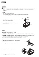 Предварительный просмотр 4 страницы Oase 280 Operating Instructions Manual