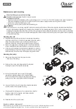 Preview for 5 page of Oase 280 Operating Instructions Manual