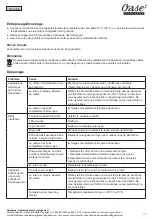 Preview for 13 page of Oase 280 Operating Instructions Manual