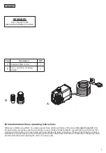 Preview for 2 page of Oase 320 Operating Instructions Manual