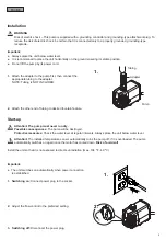 Preview for 4 page of Oase 320 Operating Instructions Manual