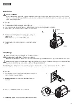 Preview for 10 page of Oase 320 Operating Instructions Manual