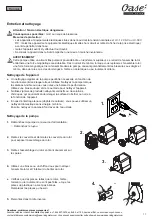 Preview for 11 page of Oase 320 Operating Instructions Manual