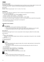 Предварительный просмотр 12 страницы Oase 50733 Operating Instructions Manual