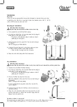 Preview for 3 page of Oase 57517 Operating Instructions Manual