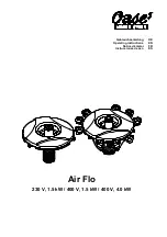 Preview for 1 page of Oase AirFlo 230 V Operating Instructions Manual