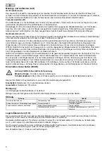 Предварительный просмотр 6 страницы Oase AquaAir 250 LM Operating Instructions Manual