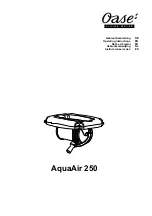 Oase AquaAir 250 Operating Instructions Manual preview